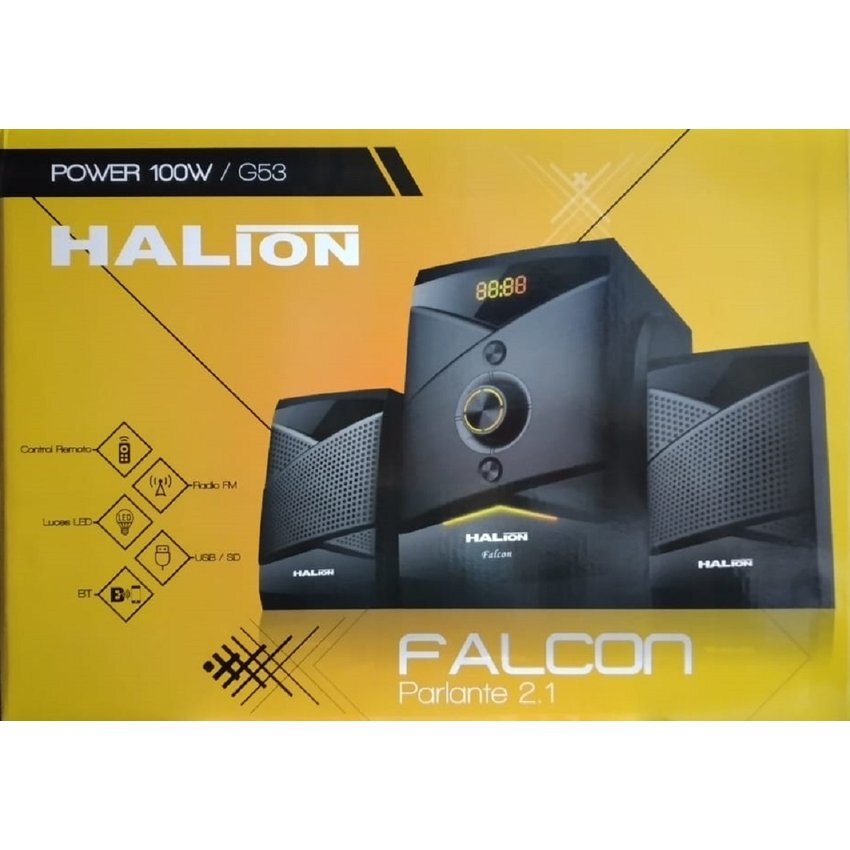HALION PARLANTE FALCON G53 100W KARAOKE BT