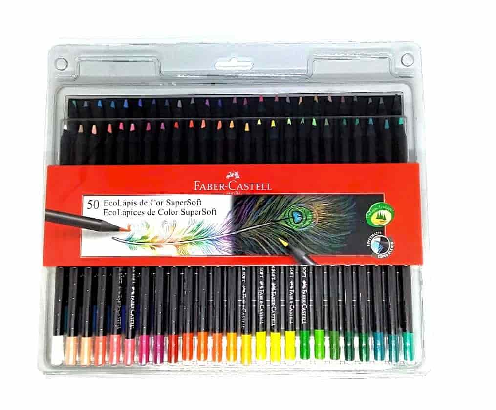FABER CASTELL COLORES TRIANGULAR SUPERSOFT X50