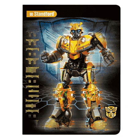STANDFORD CUADERNO A4 TRIPLE RENGLON TRANSFORMERS A23 84H 