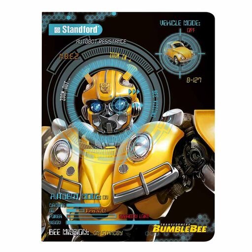 STANDFORD CUADERNO A4 CUADRI TRANSFORMERS 84H 