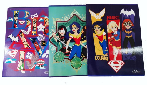 ALPHA CUADERNO A4 CUADRI SUPERHERO GIRLS 92H 