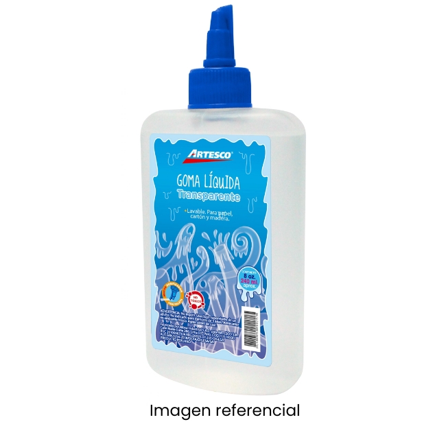 ARTESCO GOMA LIQUIDA 240ML CON APLICADOR