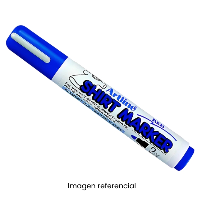 ARTLINE PLUMON MARCADOR SHIRT MARKER BLUE