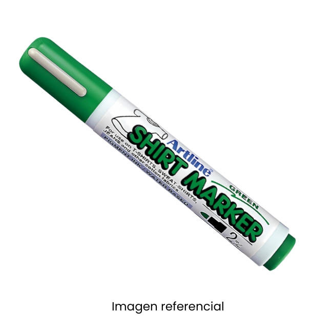 ARTLINE PLUMON MARCADOR SHIRT MARKER GREEN