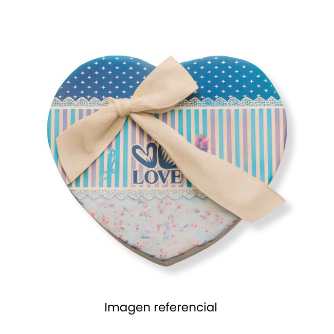 CAJA PARA REGALO CORAZON 10x9x5cm
