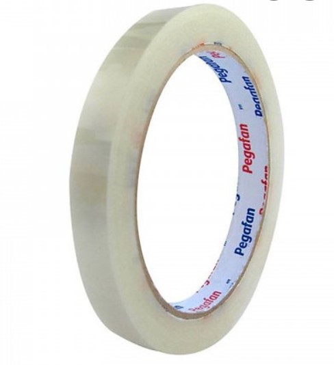 PEGAFAN CINTA ADH CRISTAL 1/2PULG X 72YDS