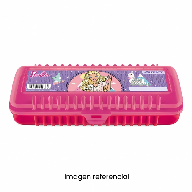 ARTESCO CARTUCHERA JUNIOR BOX BARBIE