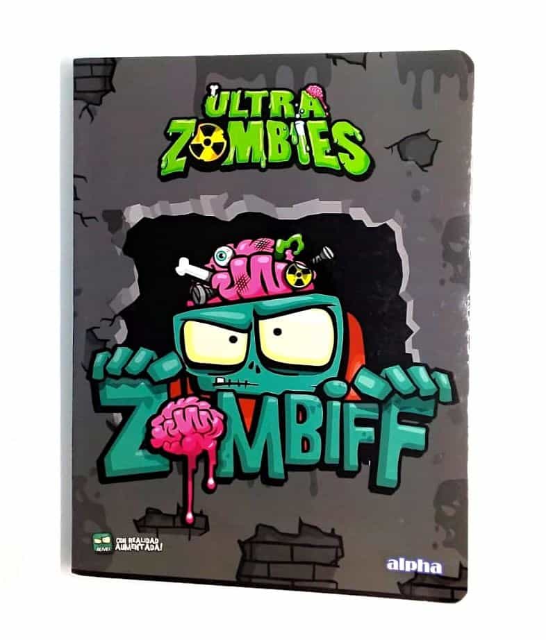 ALPHA CUADERNO A4 CUADRI ULTRAZOMBIES 92H 