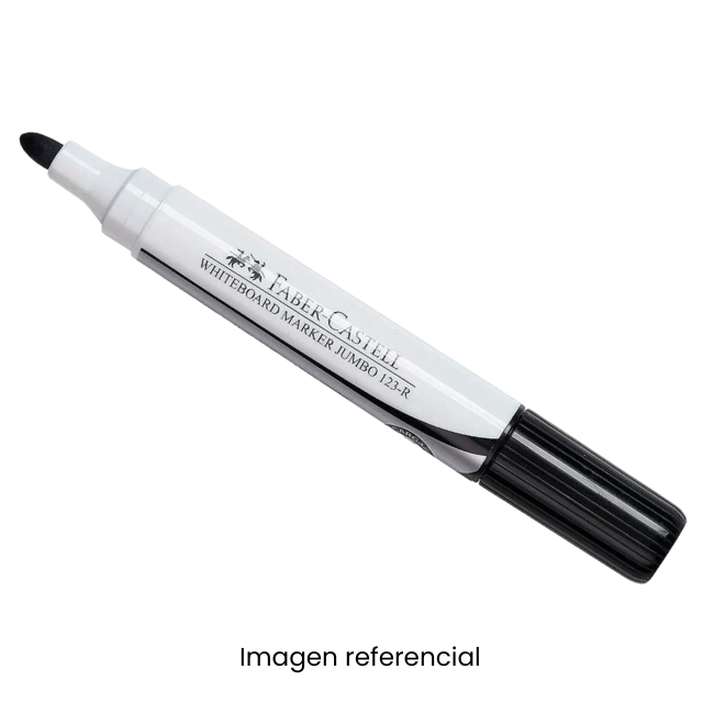 FABER CASTELL PLUMON ACRILICO RECARGABLE 123 NEGRO