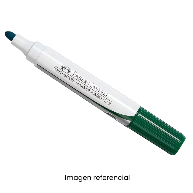 FABER CASTELL PLUMON ACRILICO RECARGABLE 123 VERDE