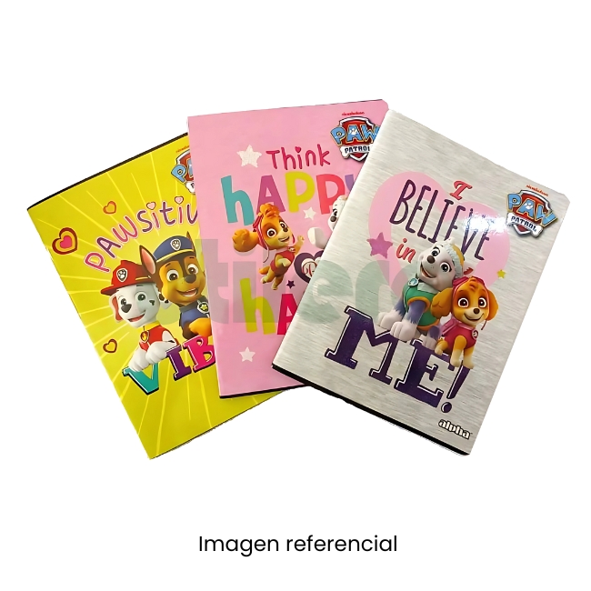 ALPHA CUADERNO A4 CUADRI PAW PATROL 92H 