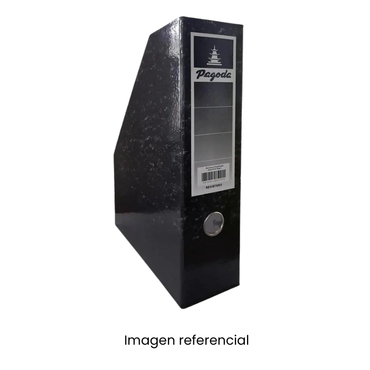 PAGODA REVISTERO PLAST OF L/ANCHO NEGRO