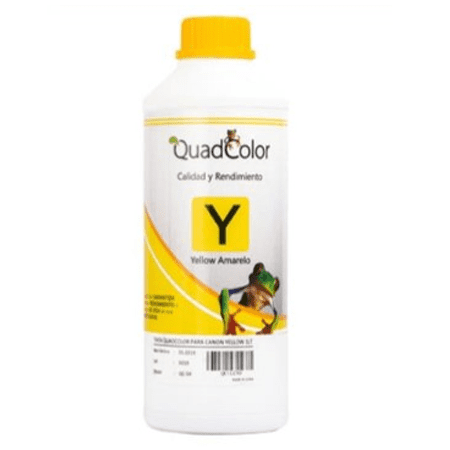 QUADCOLOR TINTA QC-114 CANON AMARILLO 1LT
