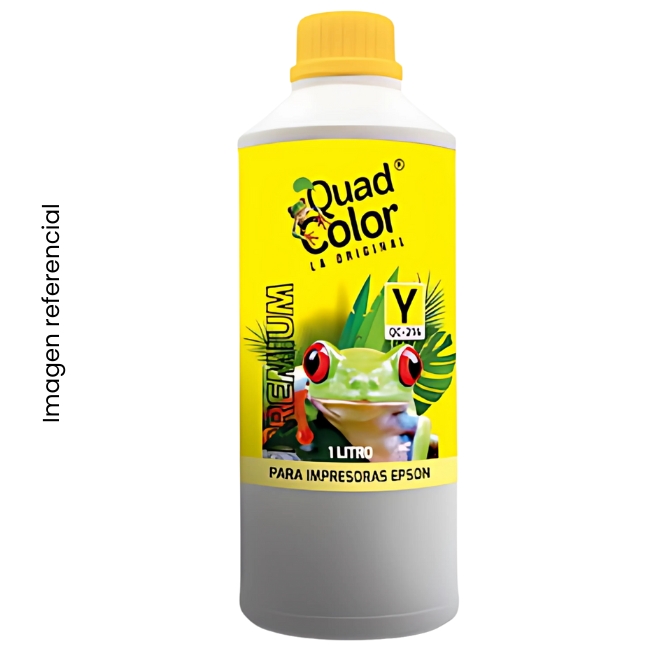 QUADCOLOR TINTA QC-214 EPSON AMARILLO 1LT