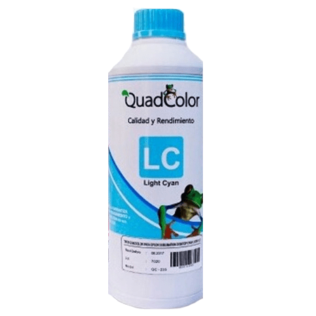 QUADCOLOR TINTA QC-612 UNIVERSAL CYAN 1LT