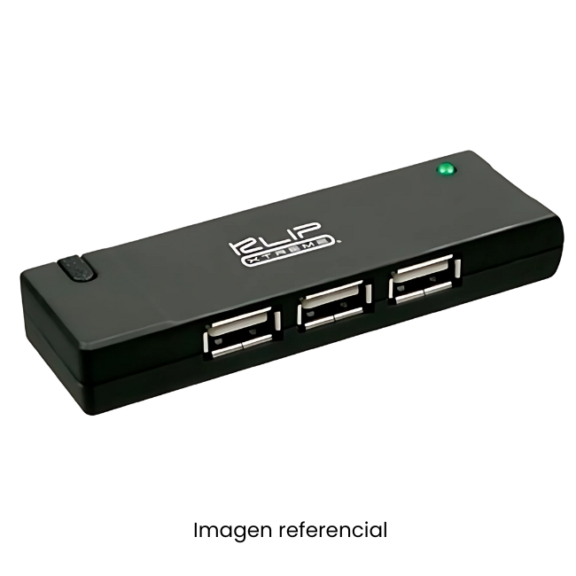 KLIPX HUB 4 PUERTOS 2.0 USB