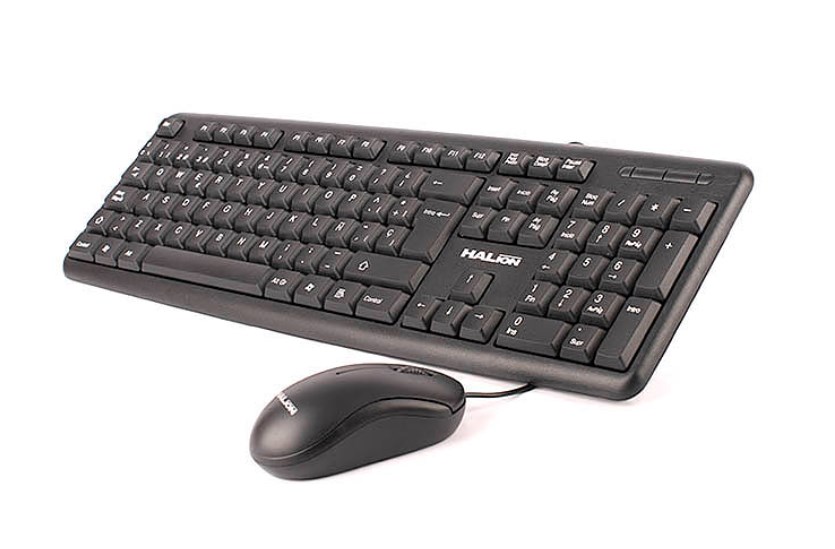 HALION KIT TECLADO Y MOUSE USB HA-K420C