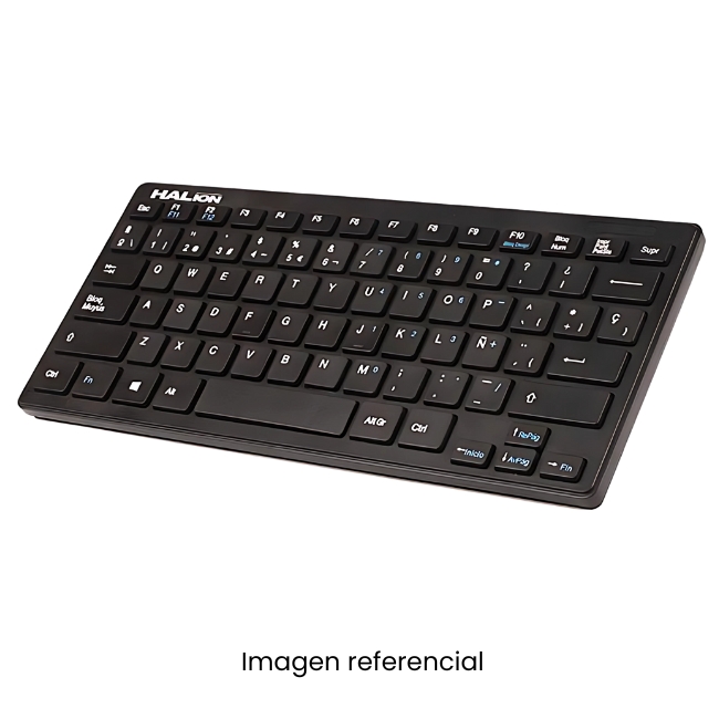 HALION TECLADO MINI HA-K126 78TECLAS USB 1.5MT CABLEADO