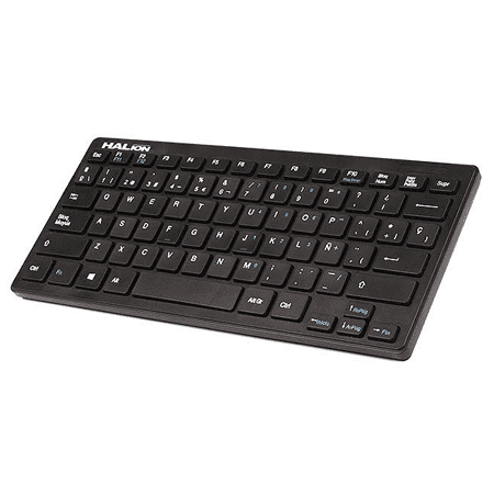 HALION TECLADO MINI HA-K126 78TECLAS USB 1.5MT CABLEADO