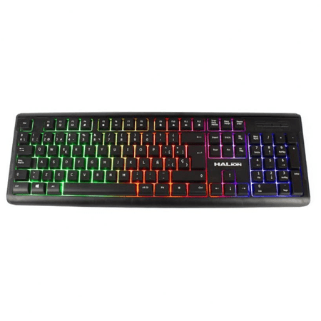HALION TECLADO GAMER HA-K640 USB RAINBOW