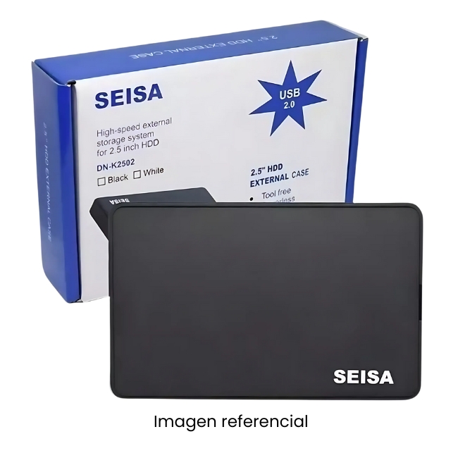CASE PARA DISCO DURO 2.5PULG 2.0USB CON PERNO