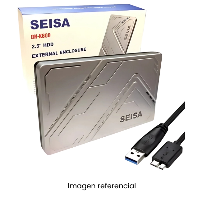 CASE PARA DISCO DURO 2.5PULG HDD 3.0 USB DN-K800
