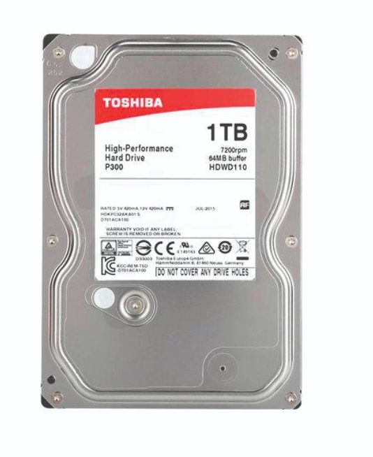 TOSHIBA DISCO DURO INTERNO 1TB SATA 7200 RPM