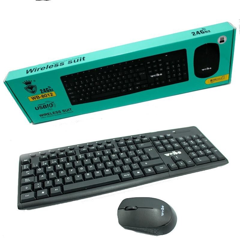 WEIBO KIT TECLADO Y MOUSE FC-535 USB