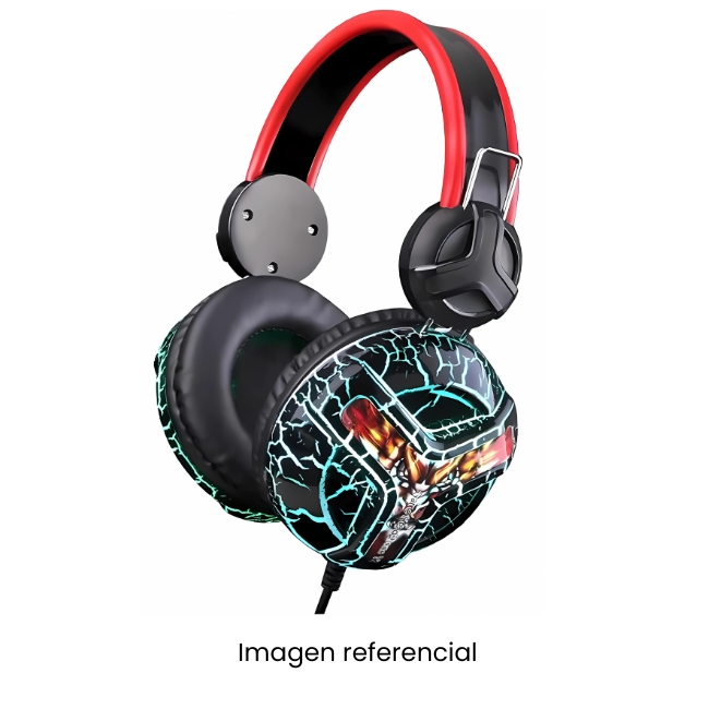 CBTRADE AUDIFONO C/ MICROFONO GAMER CB-2005 07 LED USB