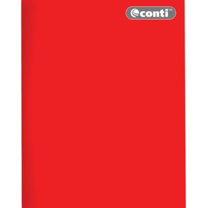 CONTI CUADERNO A4 CUADRI M/ROJO SOLIDO 80H 