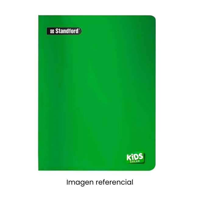 STANDFORD CUADERNO A4 1X1 KIDS COLOR 80H 