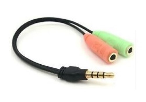 ADAPTADOR AUDIO 2 HEMBRAS A 1 JACK MACHO OPP