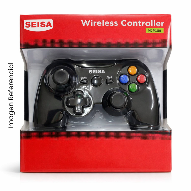 SEISA GAMEPAD MANDO NJP189 BLUETOOTH PC/X360/PS3/PS4/SWITCH/ANDROID