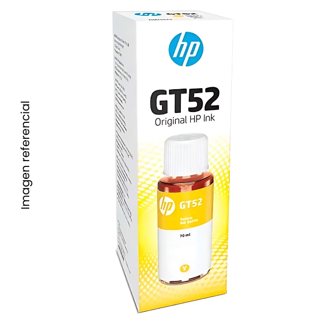 HP TINTA GT52 70ML AMARILLO