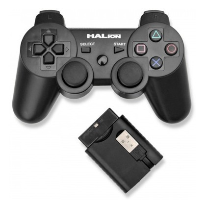 HALION GAMEPAD MANDO INALAMBRICO HA-8008 NEGRO GAMER