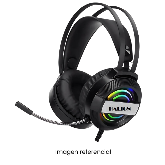 HALION AUDIFONO GAMER JACKO HA-H915 RGB USB+3.5MM