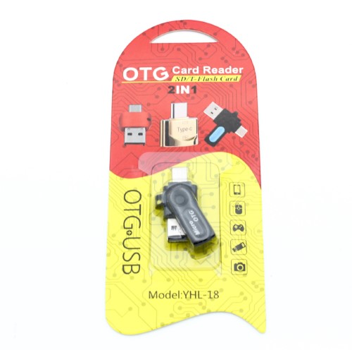 ADAPTADOR OTG DE USB A V8 + MICRO SD