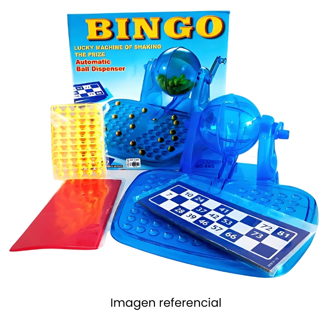BINGO GIGANTE AZUL