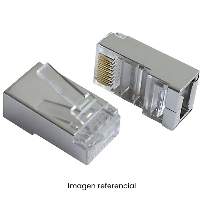 CONECTOR RJ45 CAT 6 METALICO