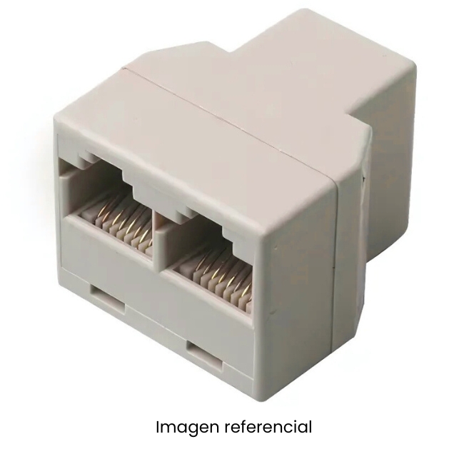 ADAPTADOR RJ45 DE 1 A 2 VIAS / LAN SPLITTER