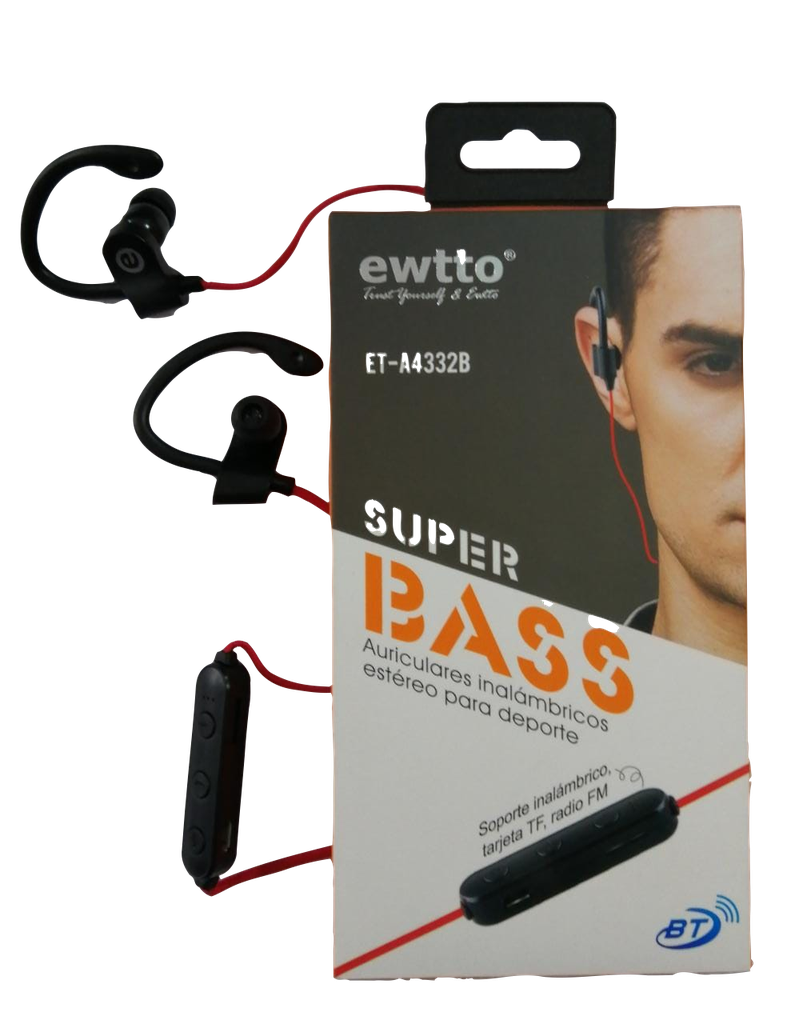 EWTTO AUDIFONO DEPORTIVO BLUETOOTH ETA4332B