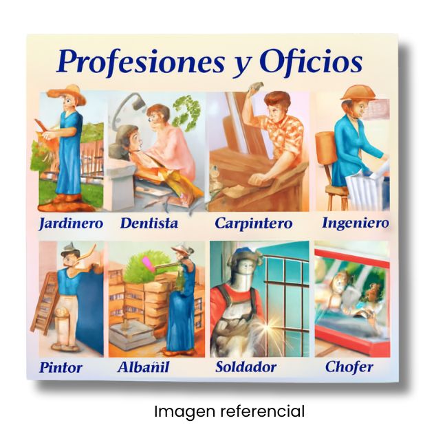 LAMINA 50X70 PROFESIONES Y OFICIOS