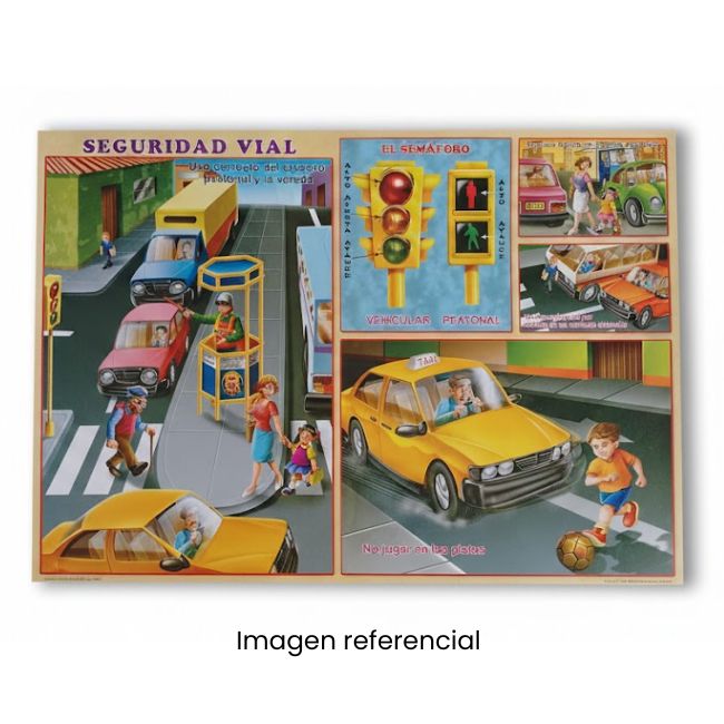 LAMINA 50X70 SEGURIDAD VIAL