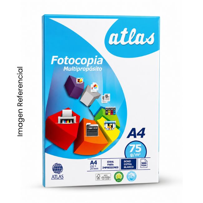 ATLAS BOND A4 75GR 1/2 MLL PREMIUM