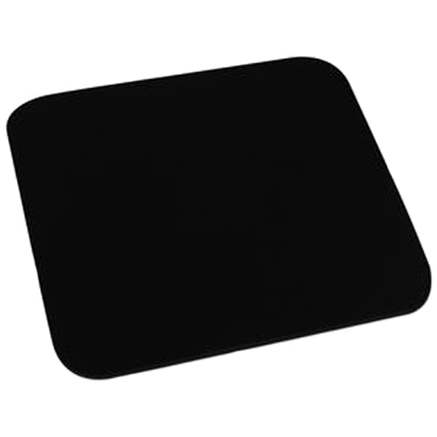 PAD MOUSE NEGRO 24X20CM BORDE COCIDO