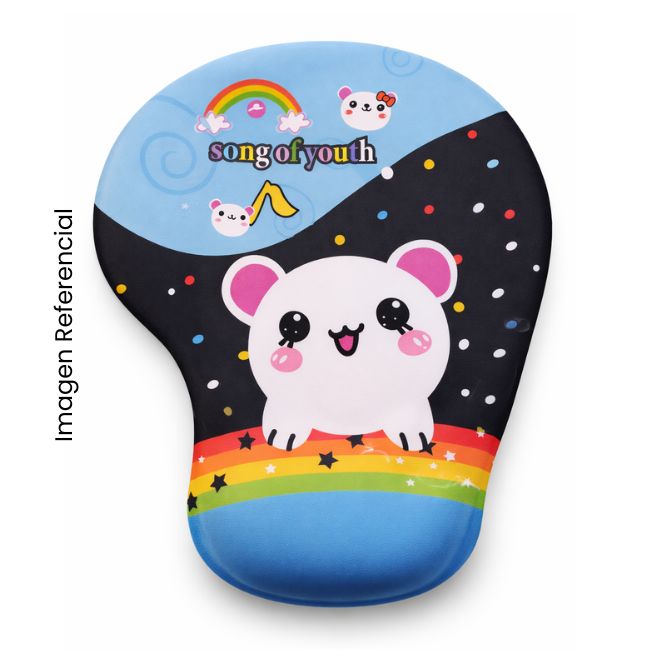 PAD MOUSE CON GEL - DISEÑO VARIADO INFATIL