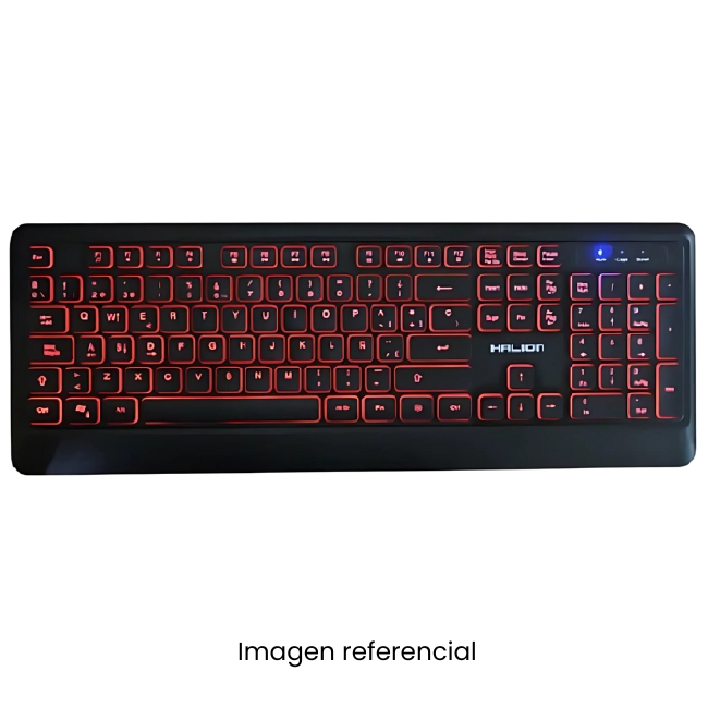 HALION TECLADO GAMER TOMCAT HA-K932, 3LED
