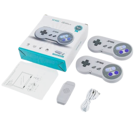 NINTENDO CONSOLA SF900 MINI HDMI + 02 MANDO INALAMBRICOS