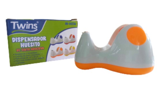 TWINS DISPENSADOR HUESITO V/COLORES AR-00338