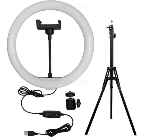 KIT TRIPODE 210CM + ARO LED 30CM